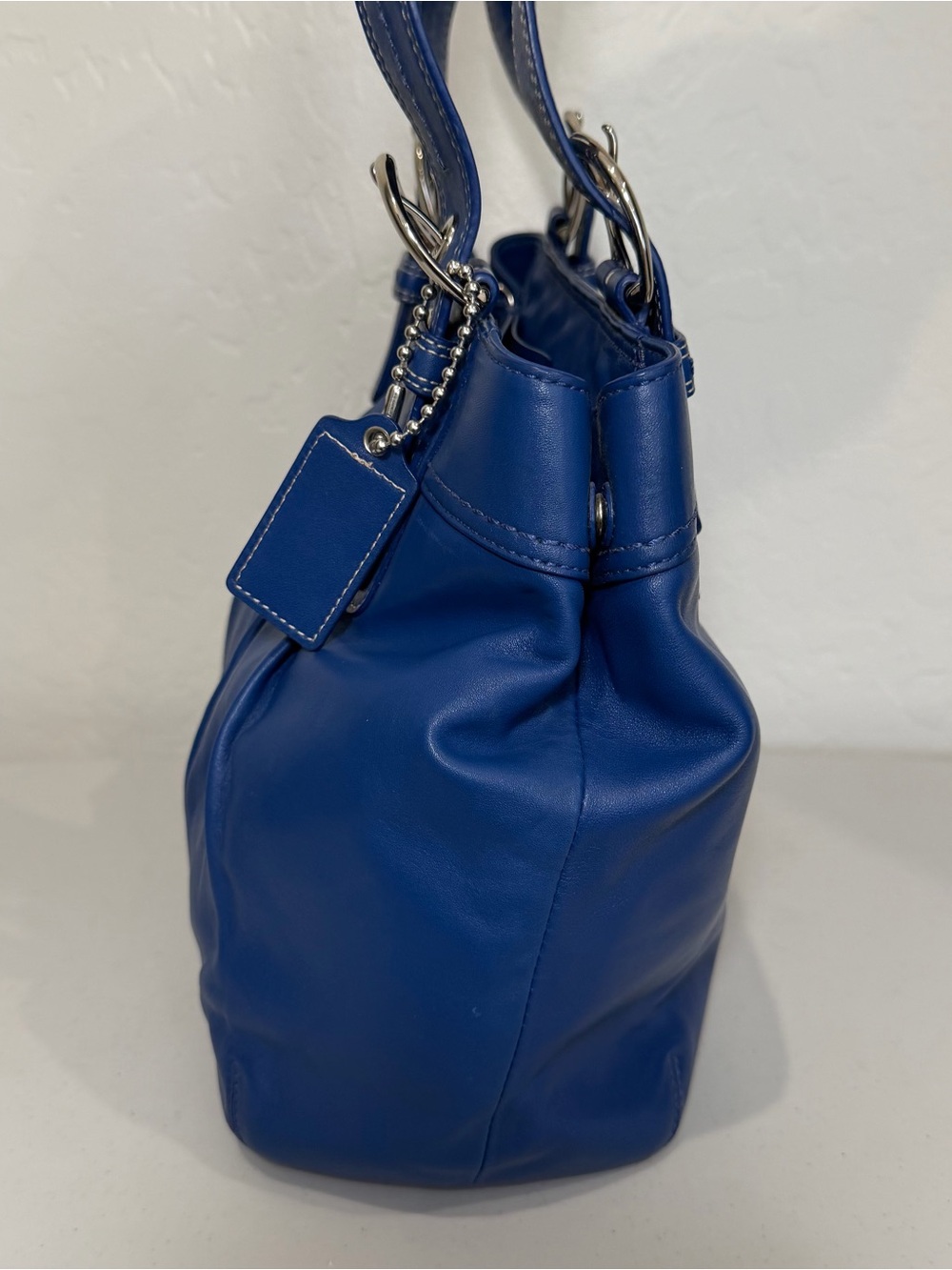 Coach Buckle Soho Pleated Shoulder Bag - Picture 5 of 13